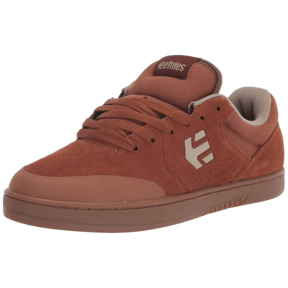 NEW ETNIES men's czar sneakers in brown